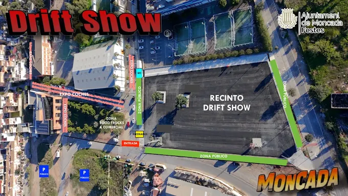 El Drift Show vuelve a Moncada🏎️💨🔥