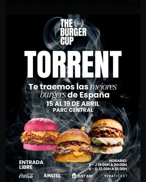 The Burger Cup aterriza en el Parc Central de Torrent