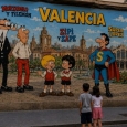Valencia se transforma en una viñeta gigante